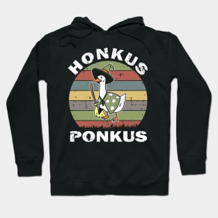 funny halloween witches duck cute honkus ponkus Hoodie